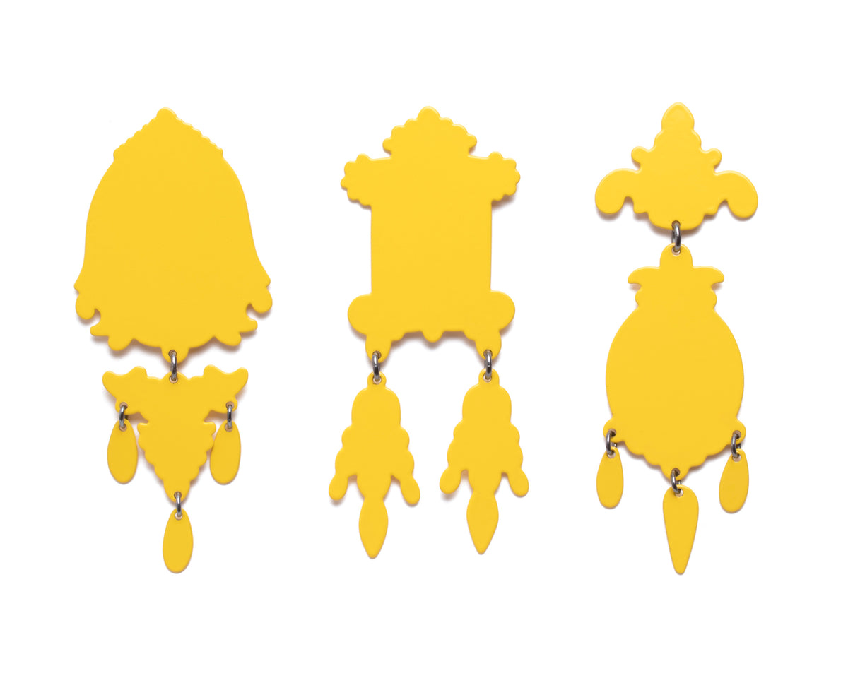 powder coated Earrings